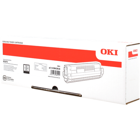 OKI 45862818 Toner Noir Original 