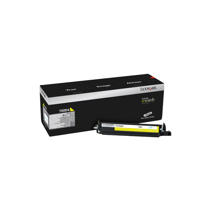 Lexmark 700D4 Unité de Développement Jaune Originale