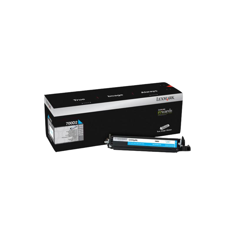 Lexmark 700D2 Unité de Développement Cyan Originale