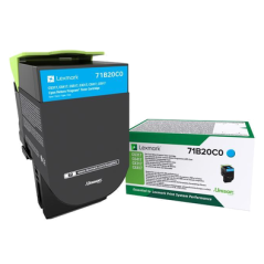 Lexmark 71B20C0 Toner Cyan Original 