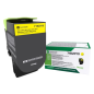 Lexmark 71B20Y0 Toner Jaune Original