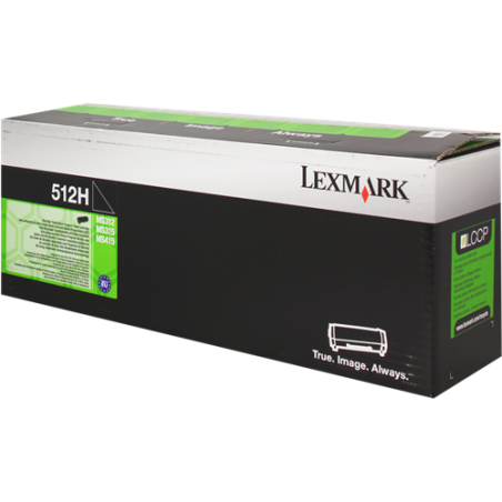 Lexmark 512H Toner Noir Original 