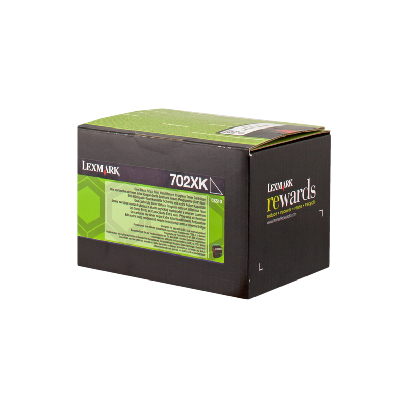 Lexmark 702XK Toner Noir Original