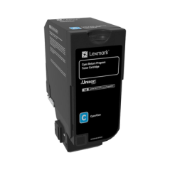Lexmark 74C20C0 Toner Cyan Original 
