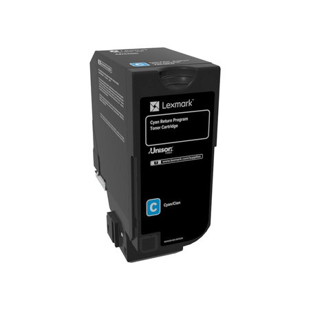 Lexmark 74C20C0 Toner Cyan Original 