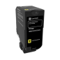 Lexmark 74C20Y0 Toner Jaune Original