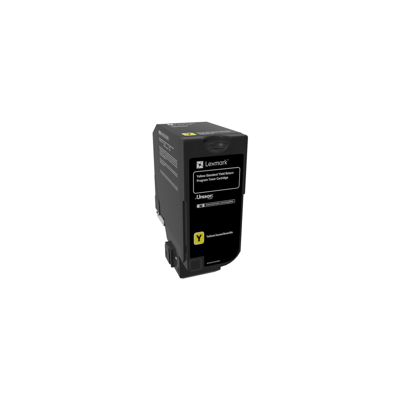 Lexmark 74C2SY0 Toner Jaune Original