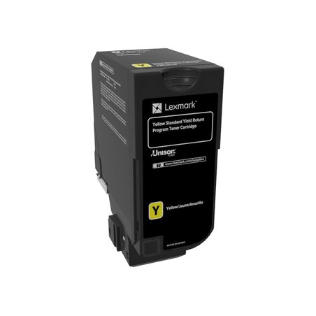 Lexmark 74C2SY0 Toner Jaune Original 