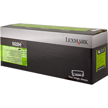 Lexmark 502H Toner Noir Original 