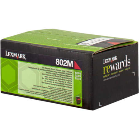 Lexmark 802M Toner Magenta Original 