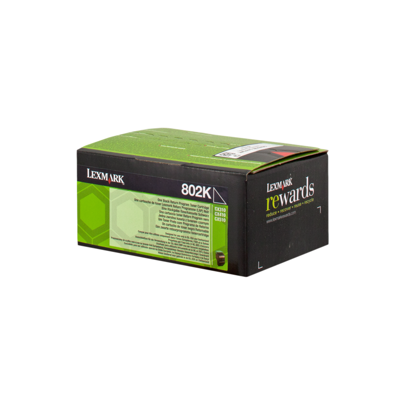 Lexmark 802K Toner Noir Original