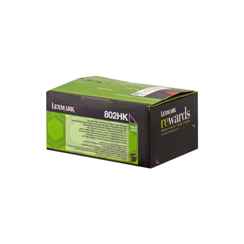 Lexmark 802HK Toner Noir Original