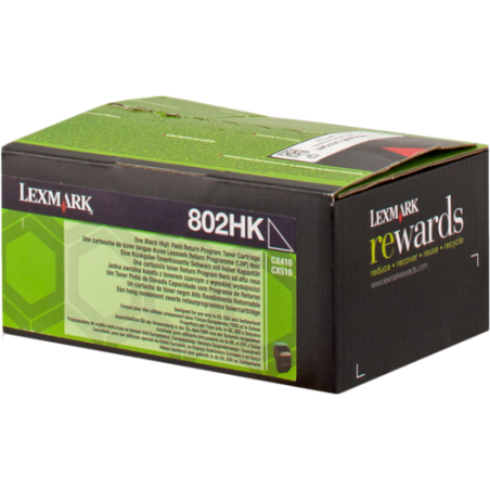 Lexmark 802HK Toner Noir Original 