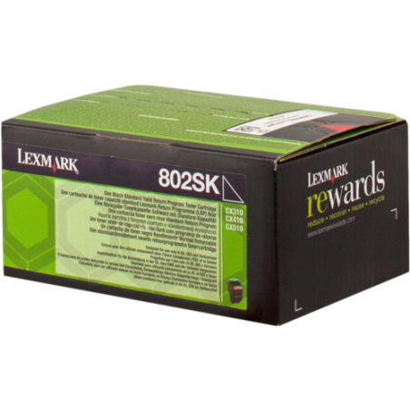 Lexmark 802SK Toner Noir Original 