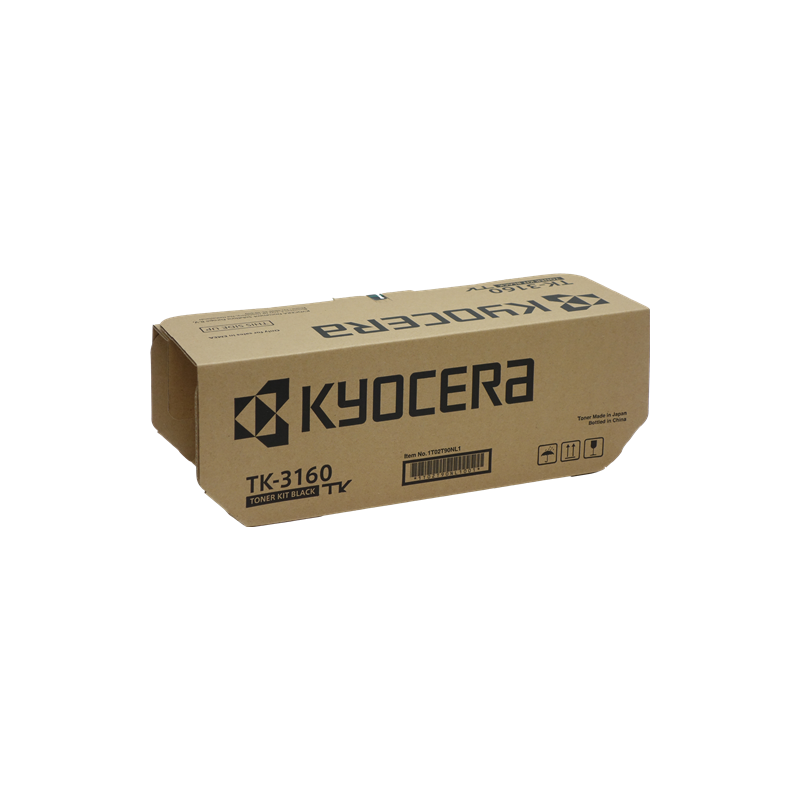 Kyocera TK-3160 Toner Noir 12500 pages Original