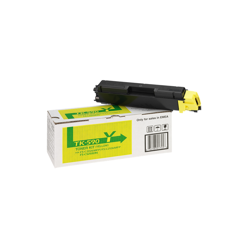 Kyocera TK-590Y Toner Jaune Original