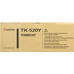 Kyocera TK-520y Toner Jaune Original 