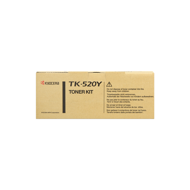 Kyocera TK-520Y Toner Jaune Original