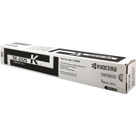 Kyocera TK-8325K Toner Noir Original 
