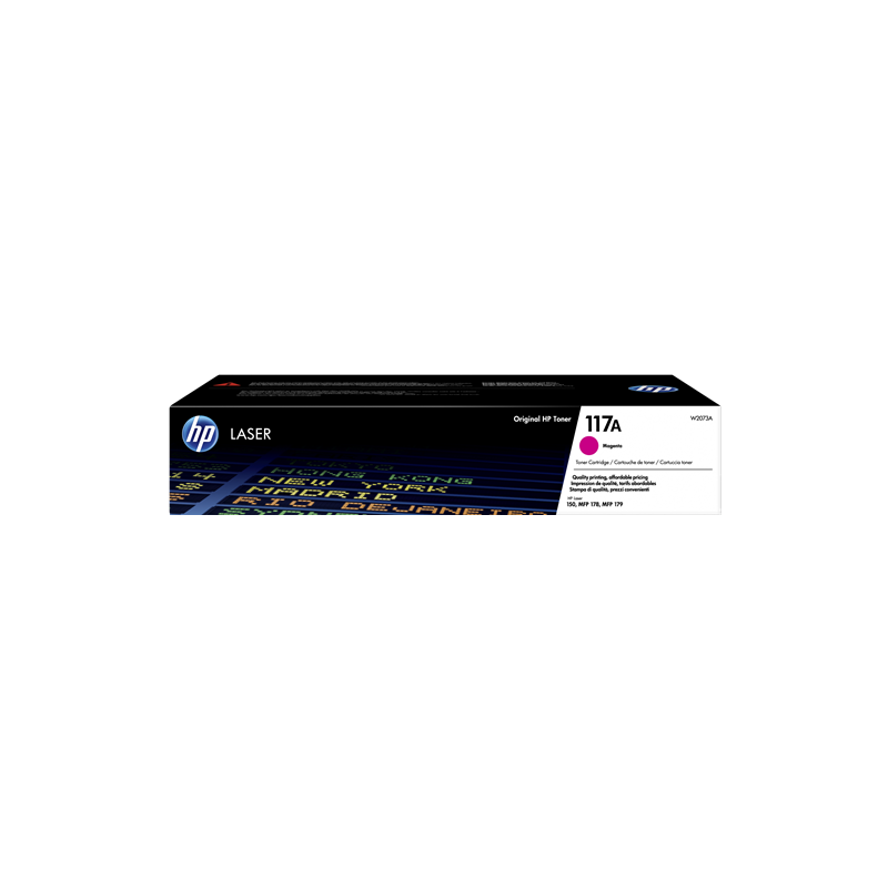 HP 117A Toner Magenta Original (W2073A)