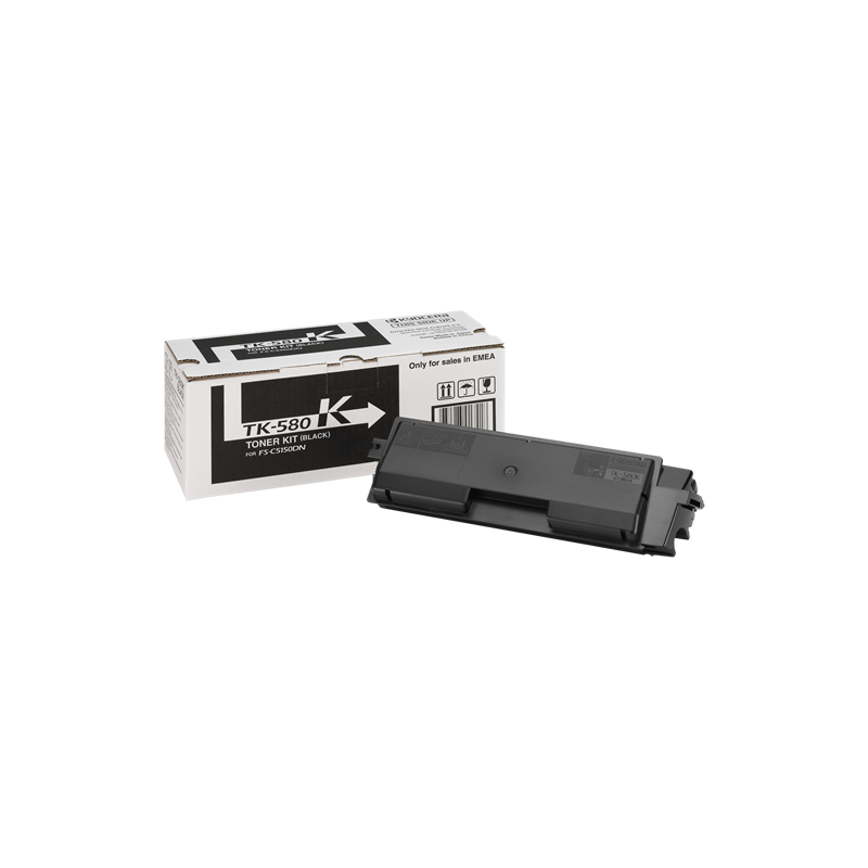 Kyocera TK-580K Toner Noir Original