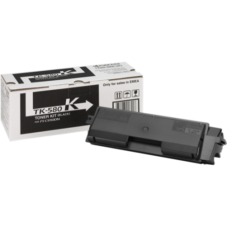 Kyocera TK-580k Toner Noir Original 