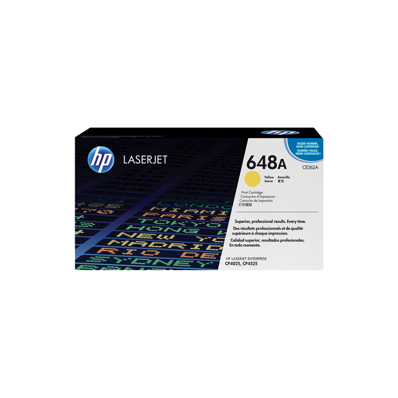 HP 648A Toner Jaune Original (CE262A)