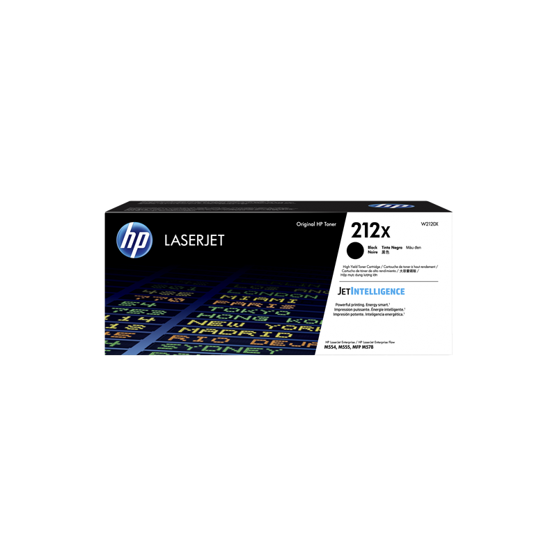 HP 212X Toner Noir Original (W2120X)