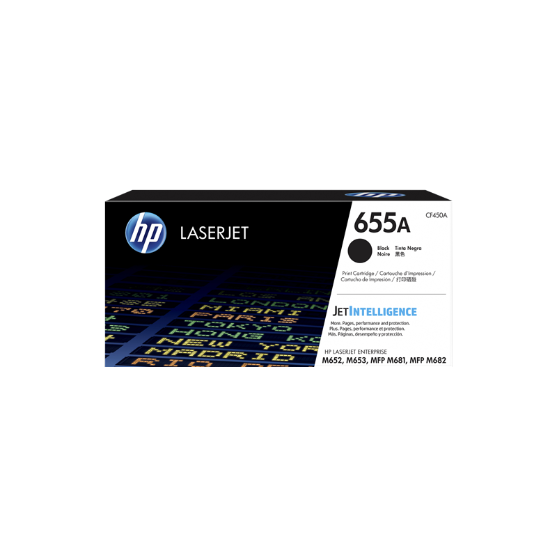 HP 655A Toner Noir Original (CF450A)