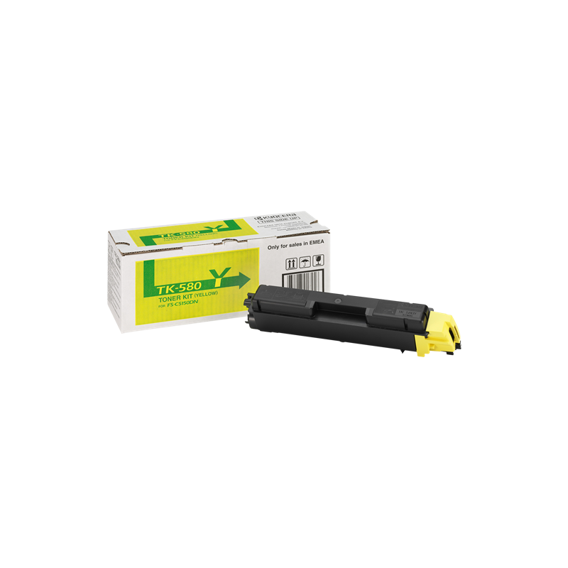 Kyocera TK-580Y Toner Jaune Original