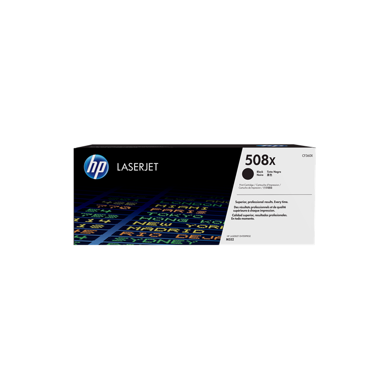HP 508X Toner Noir Original (CF360X)