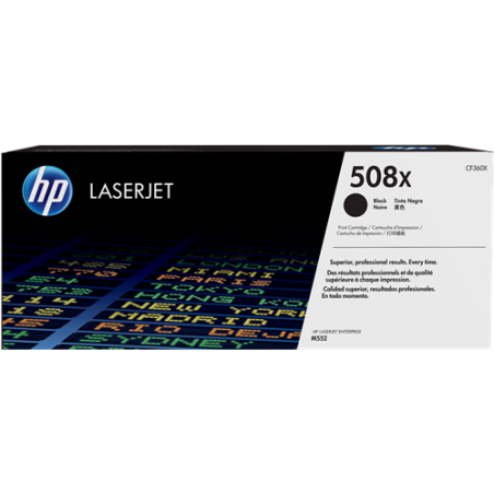 HP 508X Toner Noir Original 