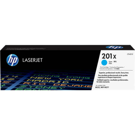 HP 201X Toner Cyan Original 