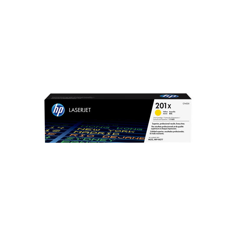 HP 201X Toner Jaune Original (CF402X)
