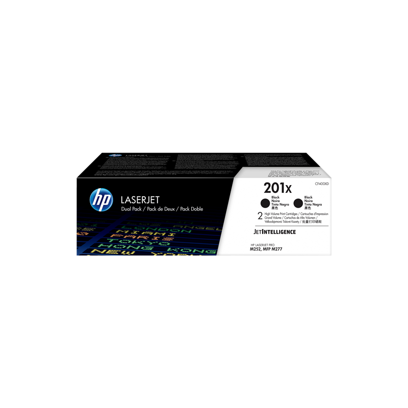 HP 201X Multipack Noir Original