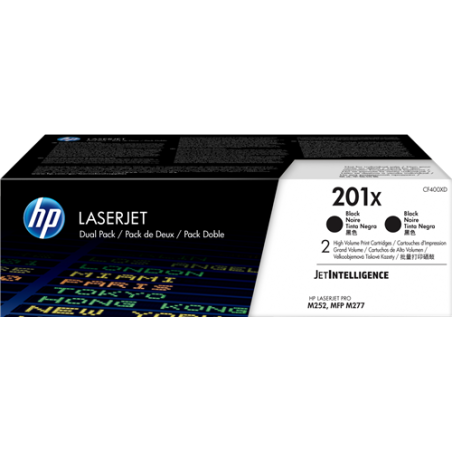 HP 201X Multipack Noir Original 