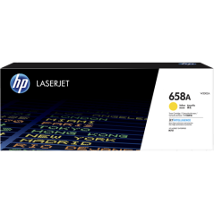 HP 658A Toner Jaune Original 