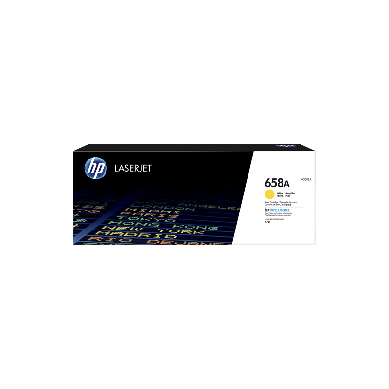 HP 658A Toner Jaune Original (W2002A)