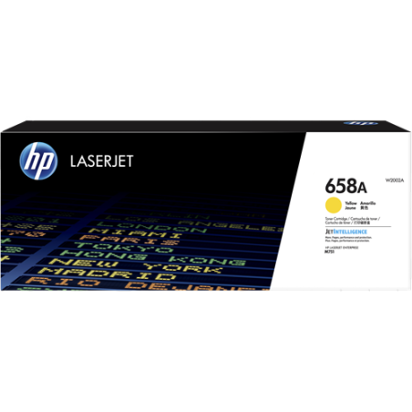 HP 658A Toner Jaune Original 