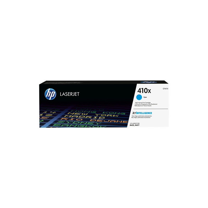 HP 410X Toner Cyan Original (CF411X)