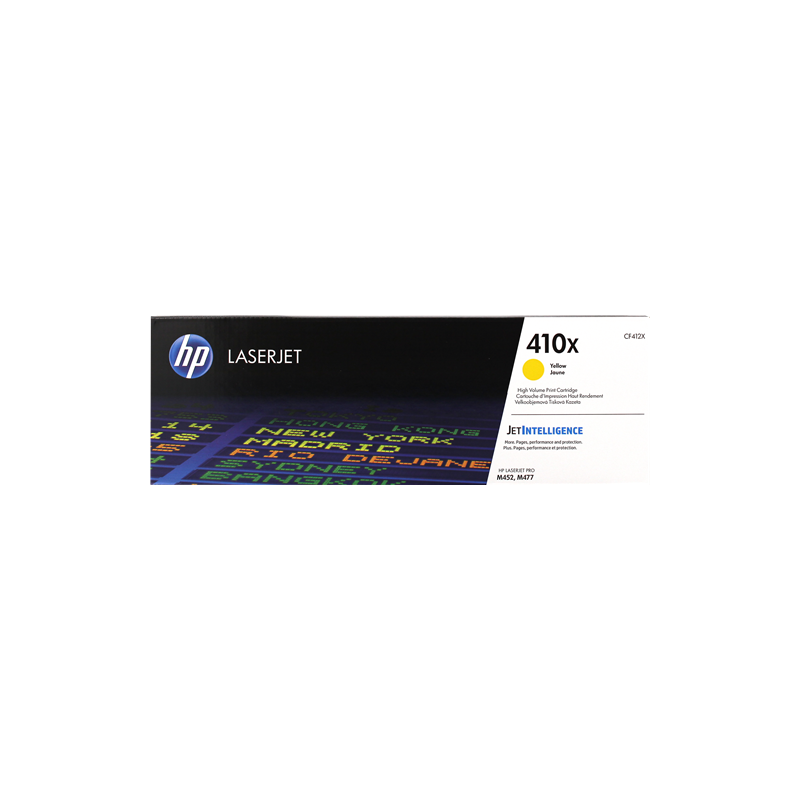 HP 410X Toner Jaune Original (CF412X)