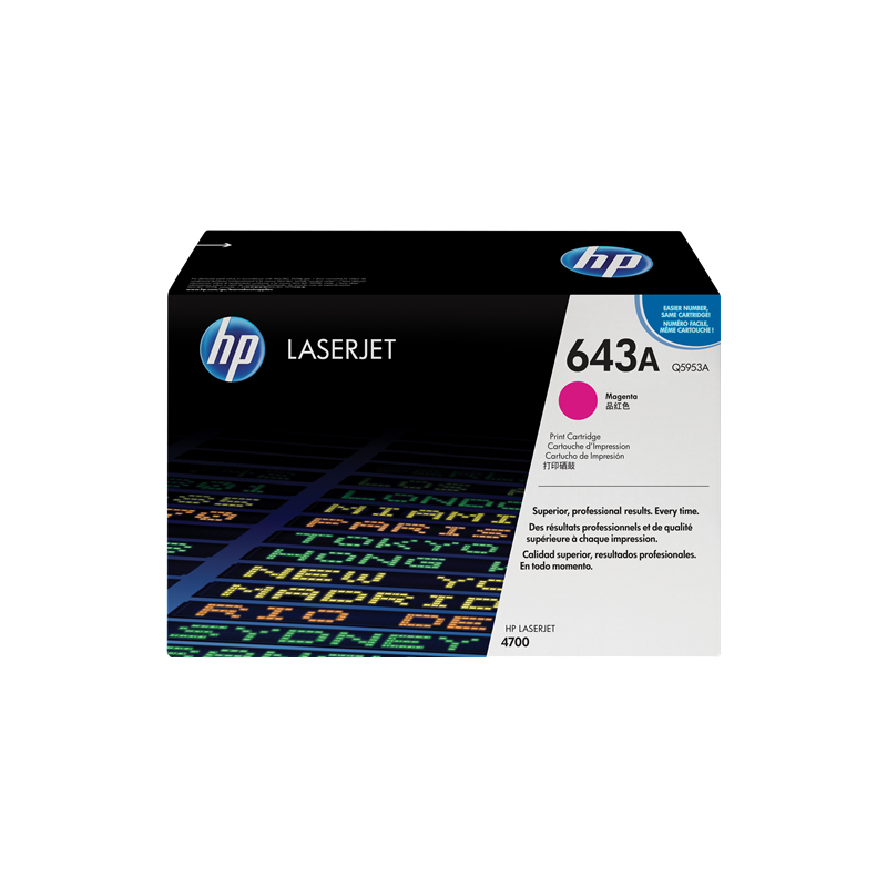 HP 643A Toner Magenta Original (Q5953A)