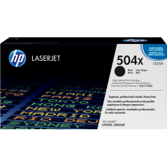 HP 504X Toner Noir Original 