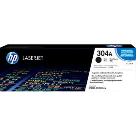 HP 304A Toner Noir Original 