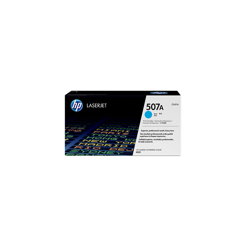 HP 507A Toner Cyan Original (CE401A)