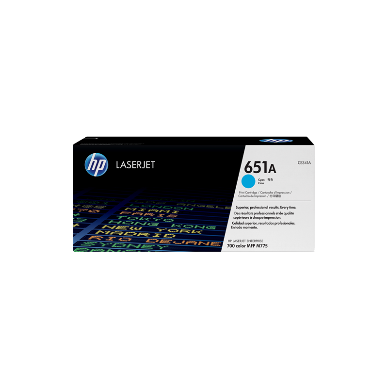 HP 651A Toner Cyan Original (CE341A)