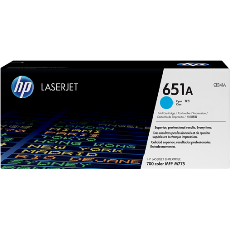 HP 651A Toner Cyan Original 