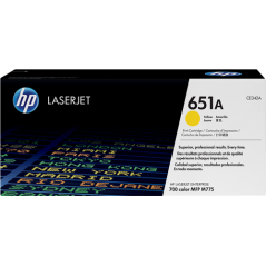 HP 651A Toner Jaune Original 