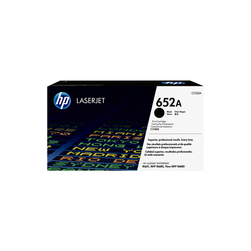 HP 652A Toner Noir Original (CF320A)