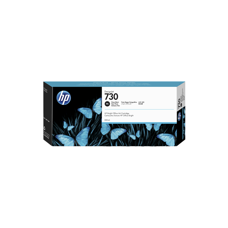 HP 730 Cartouche Noir photo 130ml Originale